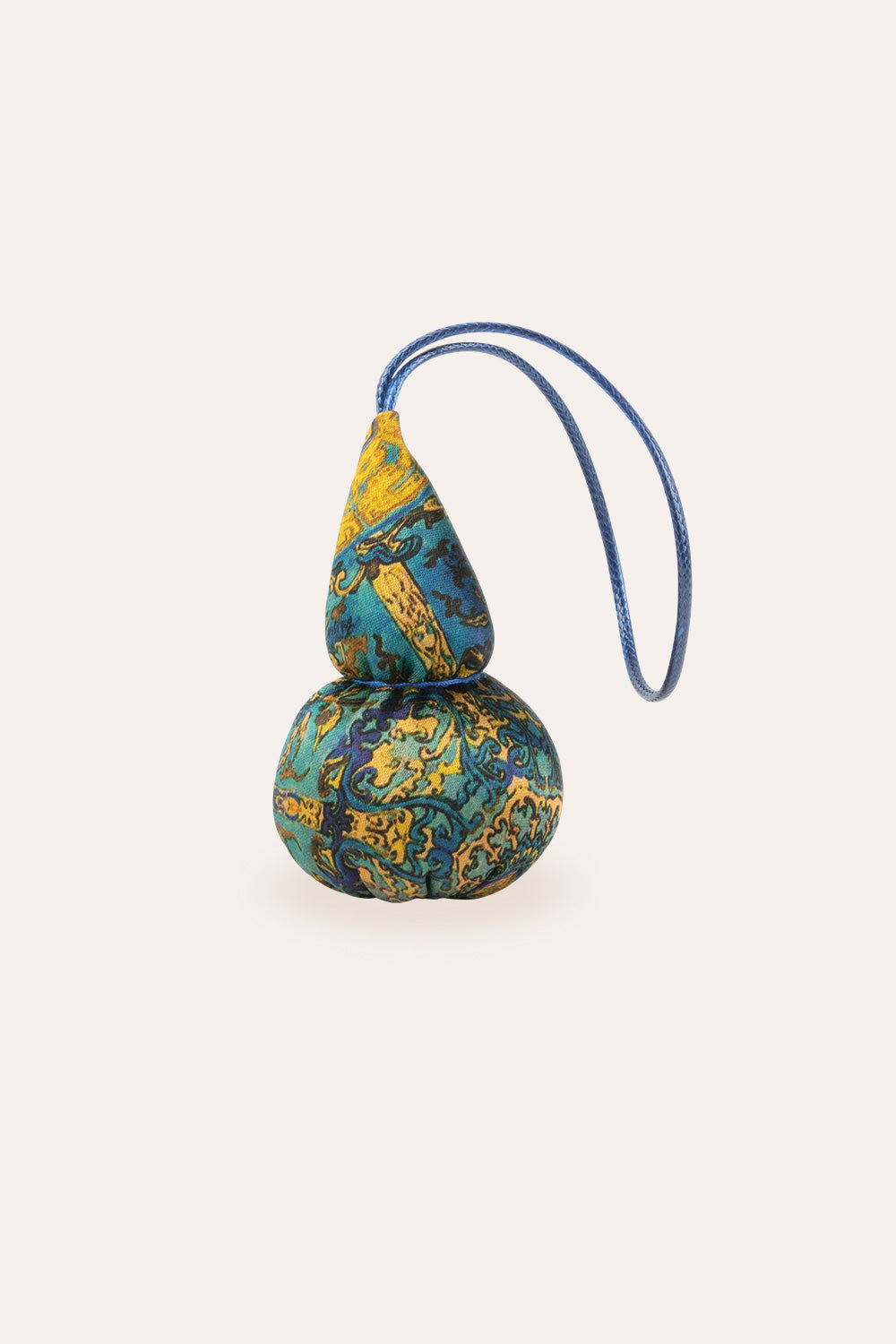 Plant Dyed Silk Hulu Pendant