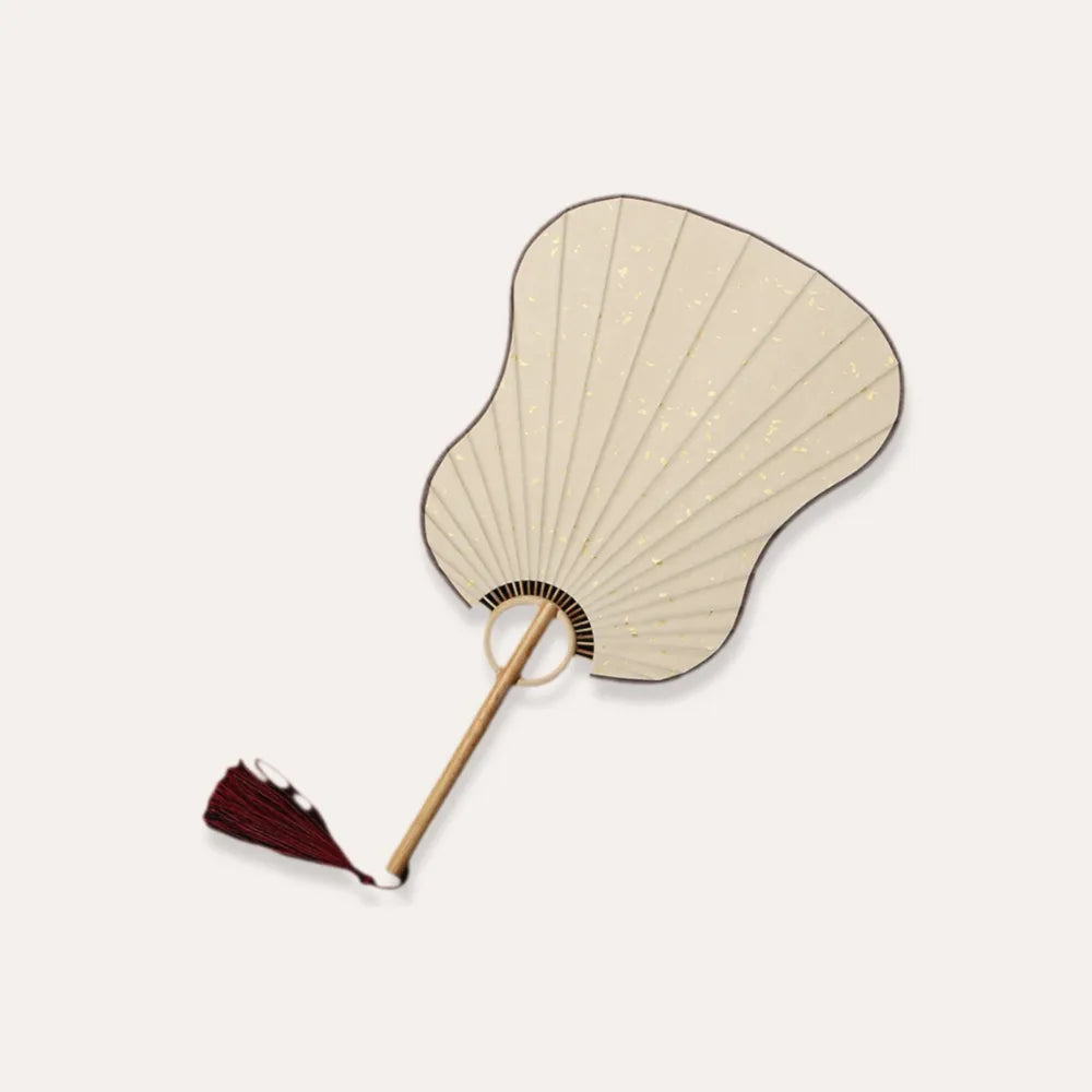 Premium Japanese Hand Fan DIY Painting Kit Blank Artisan Craft Gift