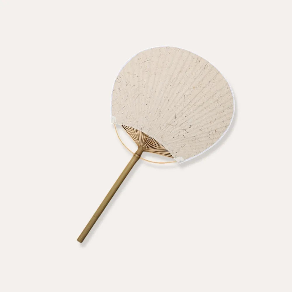 Premium Japanese Hand Fan DIY Painting Kit Blank Artisan Craft Gift