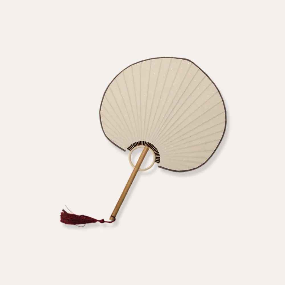 Premium Japanese Hand Fan DIY Painting Kit Blank Artisan Craft Gift