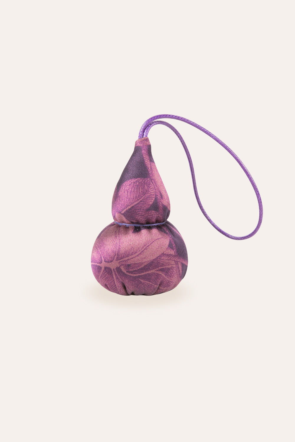Plant Dyed Silk Hulu Pendant