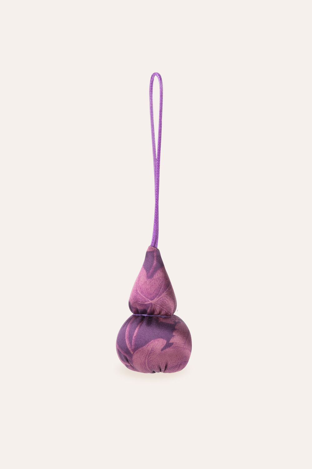 Plant Dyed Silk Hulu Pendant