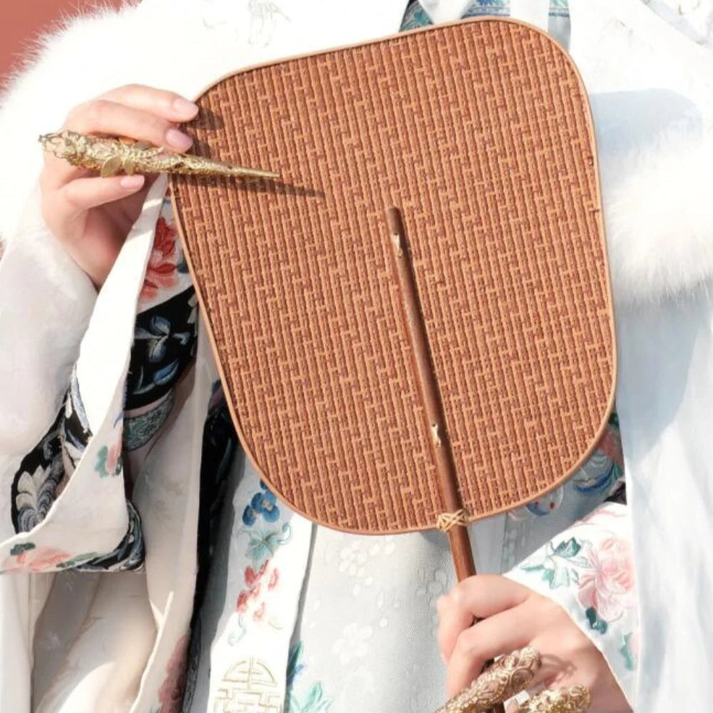 Handmade Bamboo Fan Traditional Chinese Cooling Fan