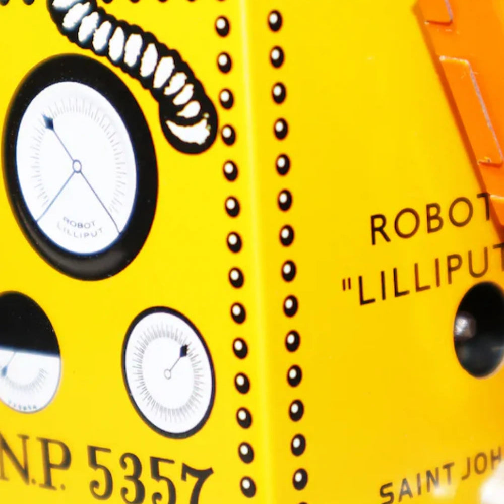 Lilliput Robot Retro Tin Toy Ideal for Christmas and Birthday Gifts