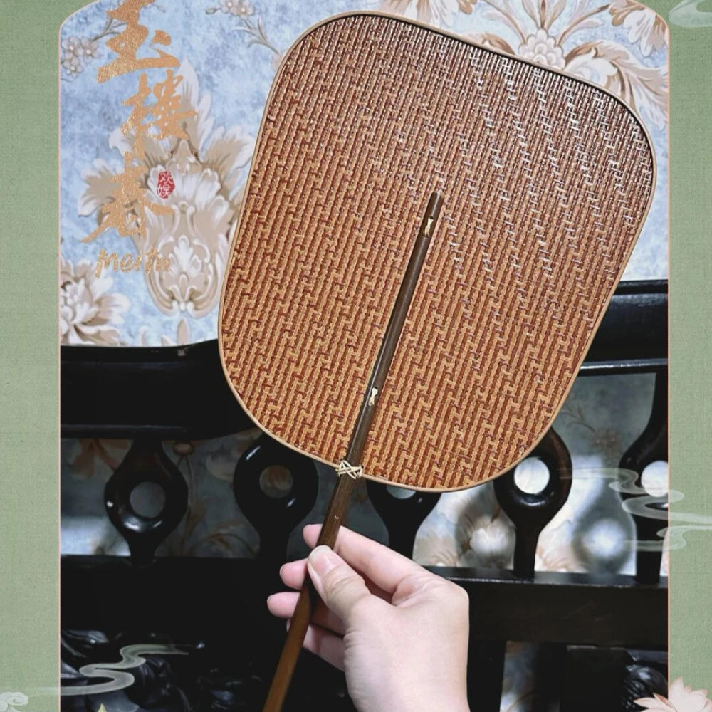 Handmade Bamboo Fan Traditional Chinese Cooling Fan