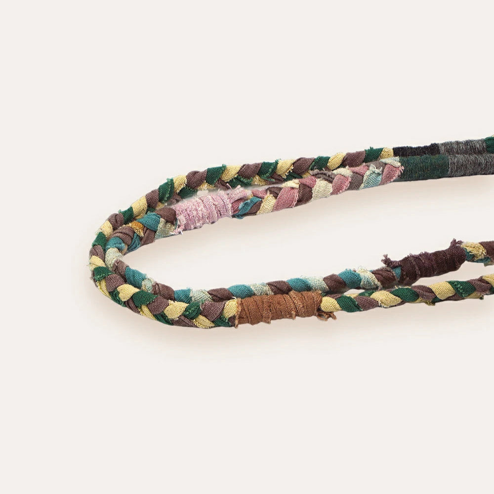 Handmade Brown Green Phone Lanyard