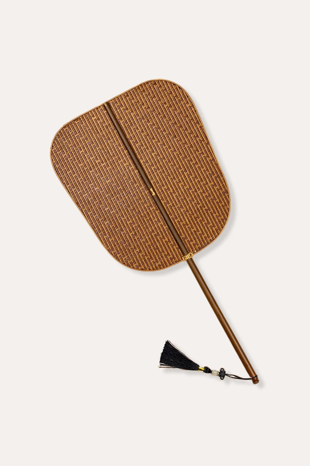 Chinese Bamboo Hand Fan Handwoven Eco Friendly Cooling Gift