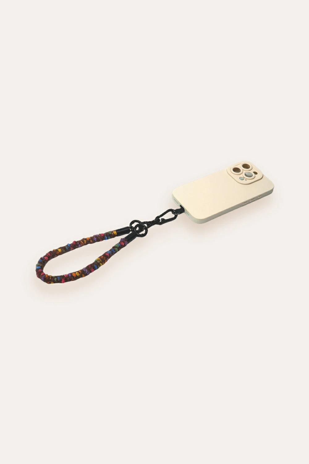 Handmade Brown Plush Phone Strap