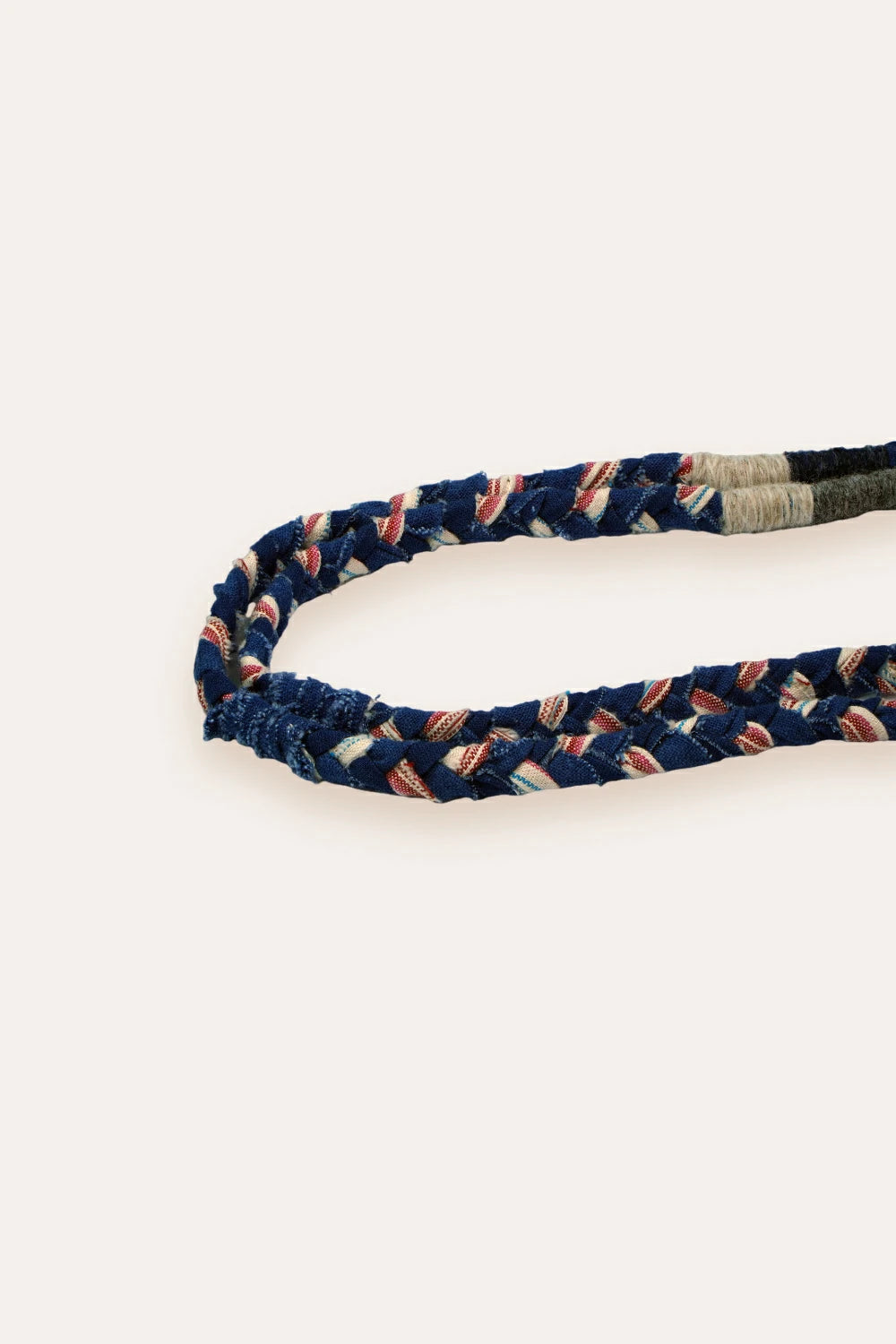 Handmade Blue Phone Lanyard with Plant Dye