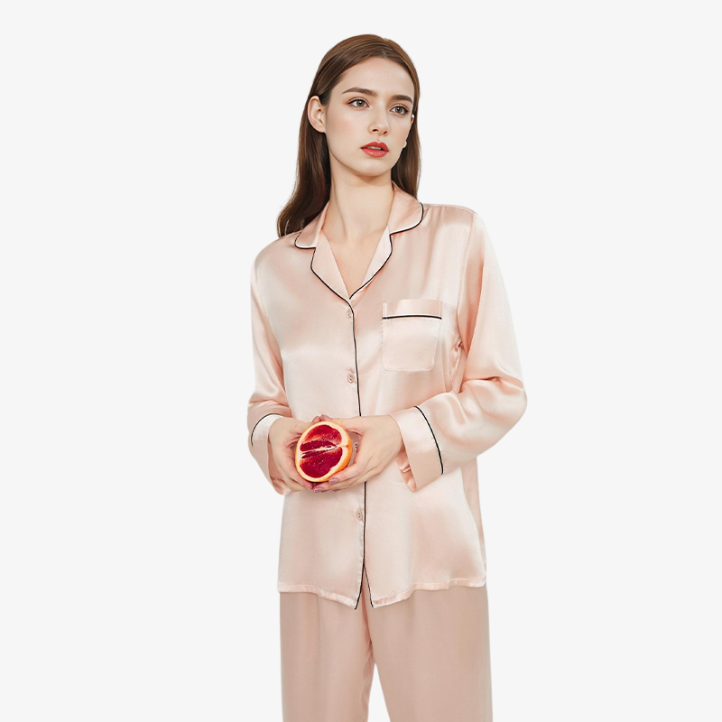 16 Momme 100% Mulberry Silk Pajama Set