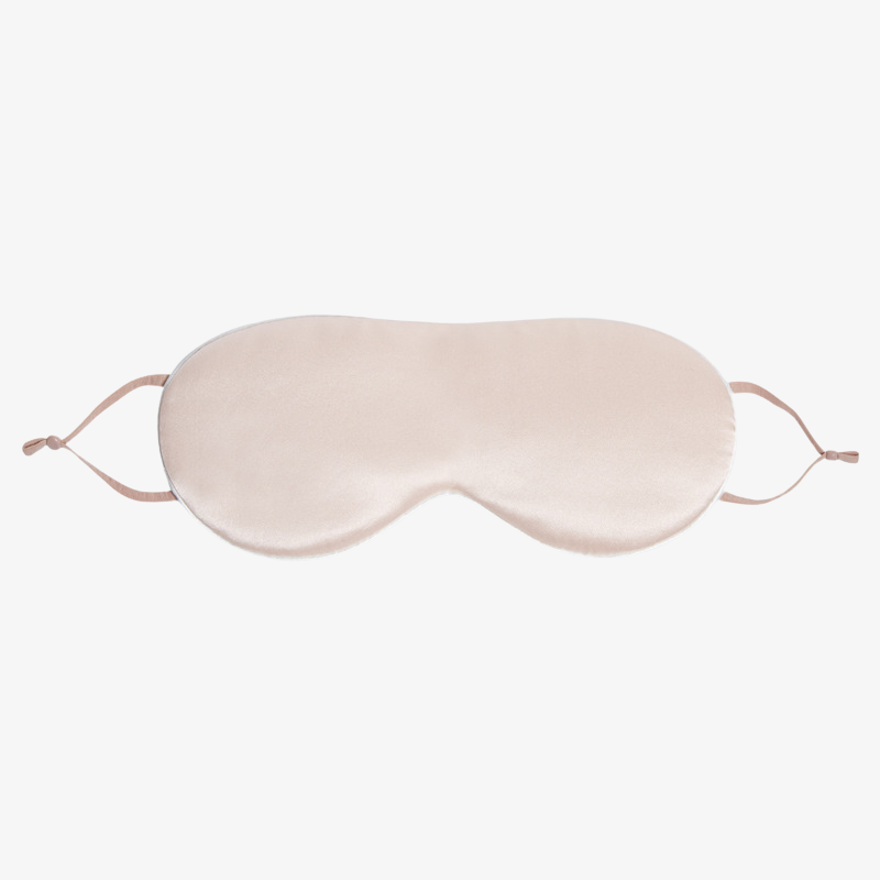 16 Momme 100% Mulberry Silk Sleep Mask with Ear Straps