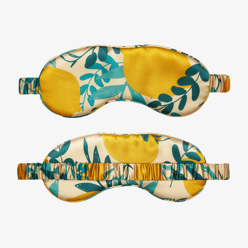 Printed 100% Mulberry Silk Sleep Mask
