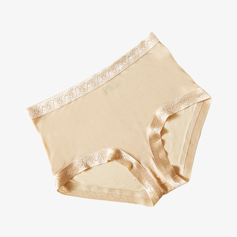 Silk Lace Seamless Panties