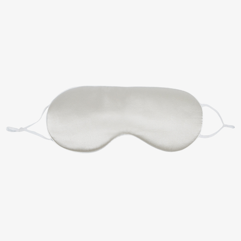 16 Momme 100% Mulberry Silk Sleep Mask with Ear Straps