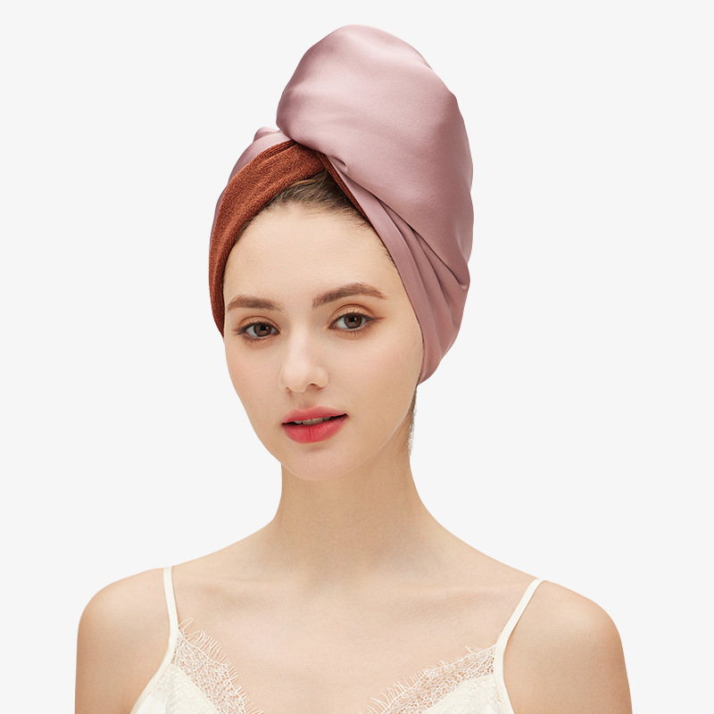 19 Momme 100% Mulberry Silk Hair Drying Cap