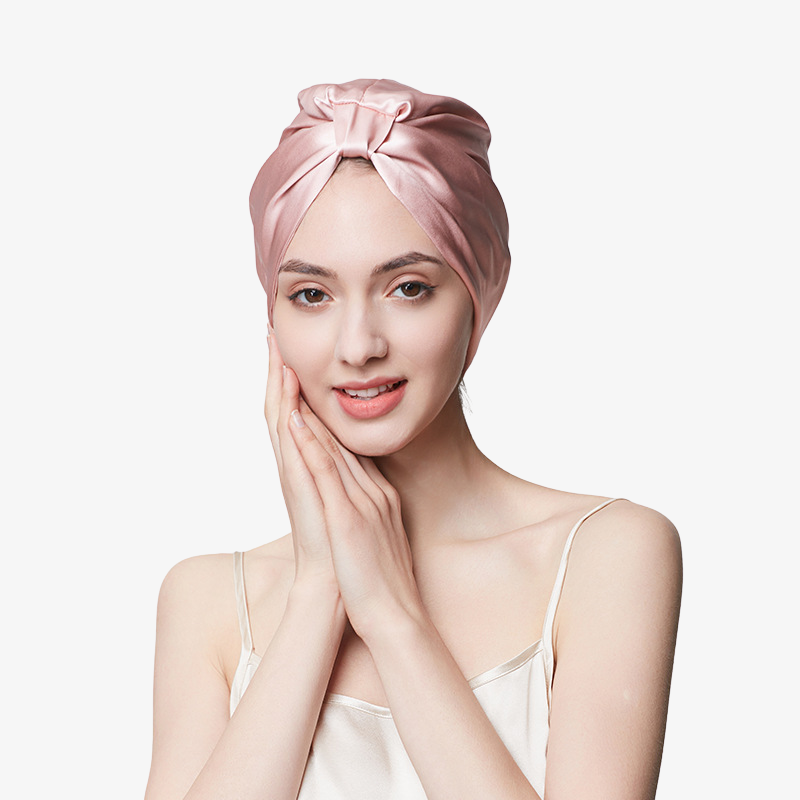 19 Momme 100% Mulberry Silk Sleep Cap – Double-Layer with Square Buckle