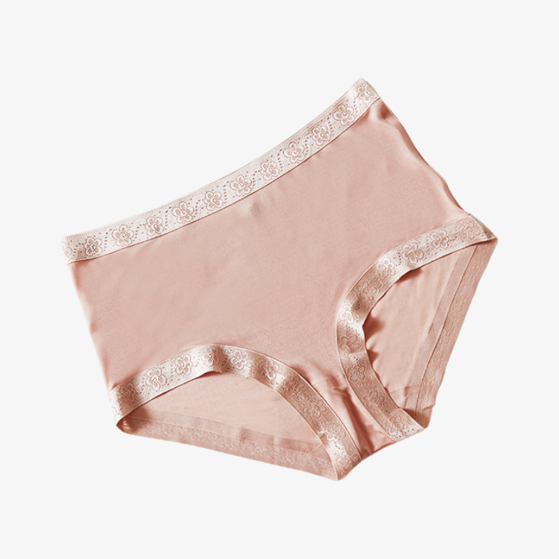 Silk Lace Seamless Panties