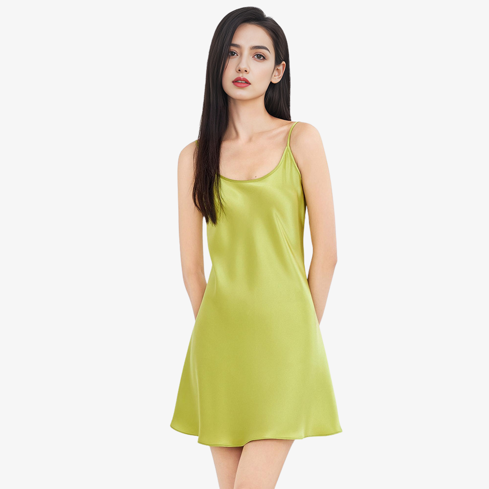 19 Momme 100% Mulberry Silk Camisole Nightdress