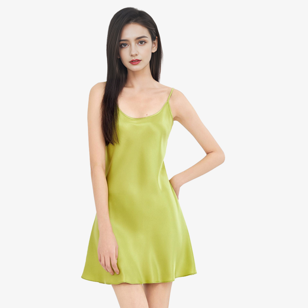 19 Momme 100% Mulberry Silk Camisole Nightdress