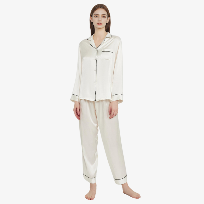 16 Momme 100% Mulberry Silk Pajama Set