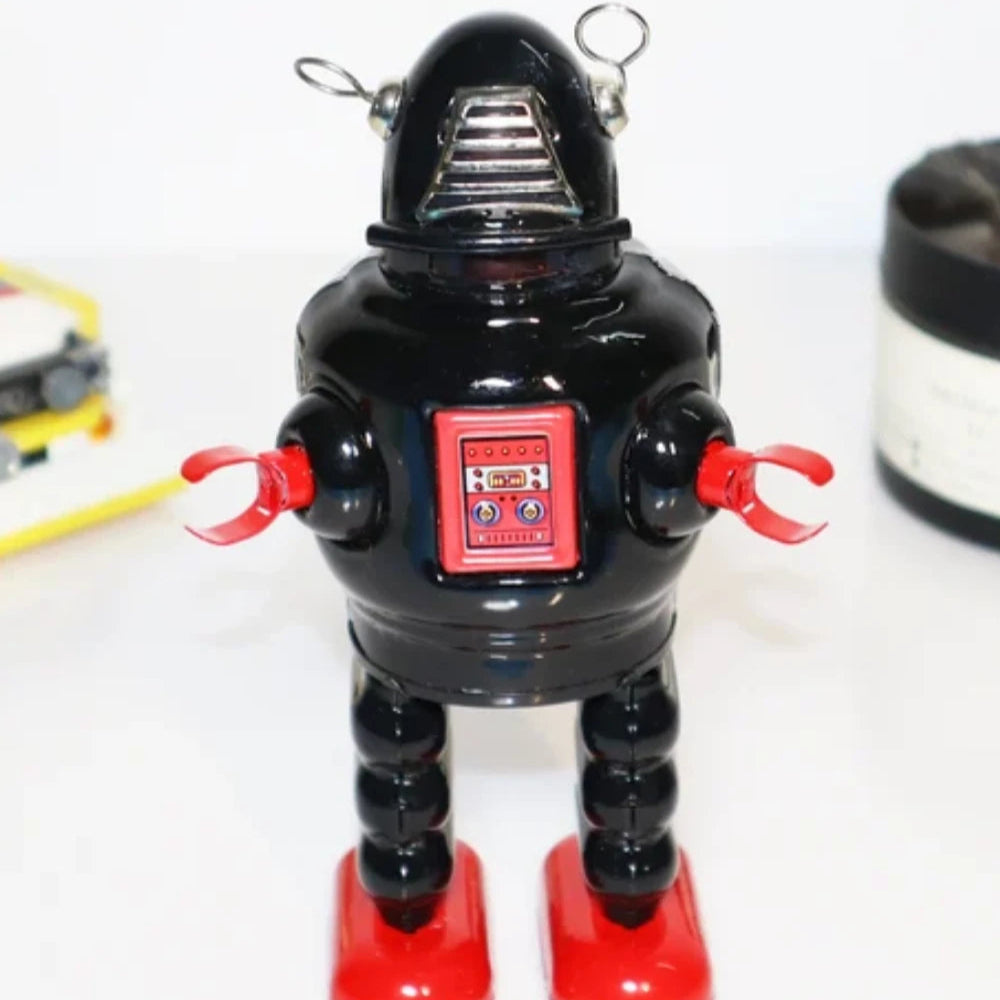 Planet Robot Vintage Tin Wind Up Toy Perfect for Christmas and Birthday