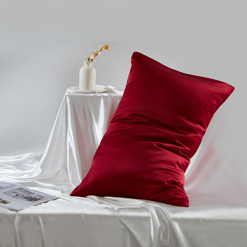 19 Momme 100% Mulberry Silk Double-Sided Pillowcase
