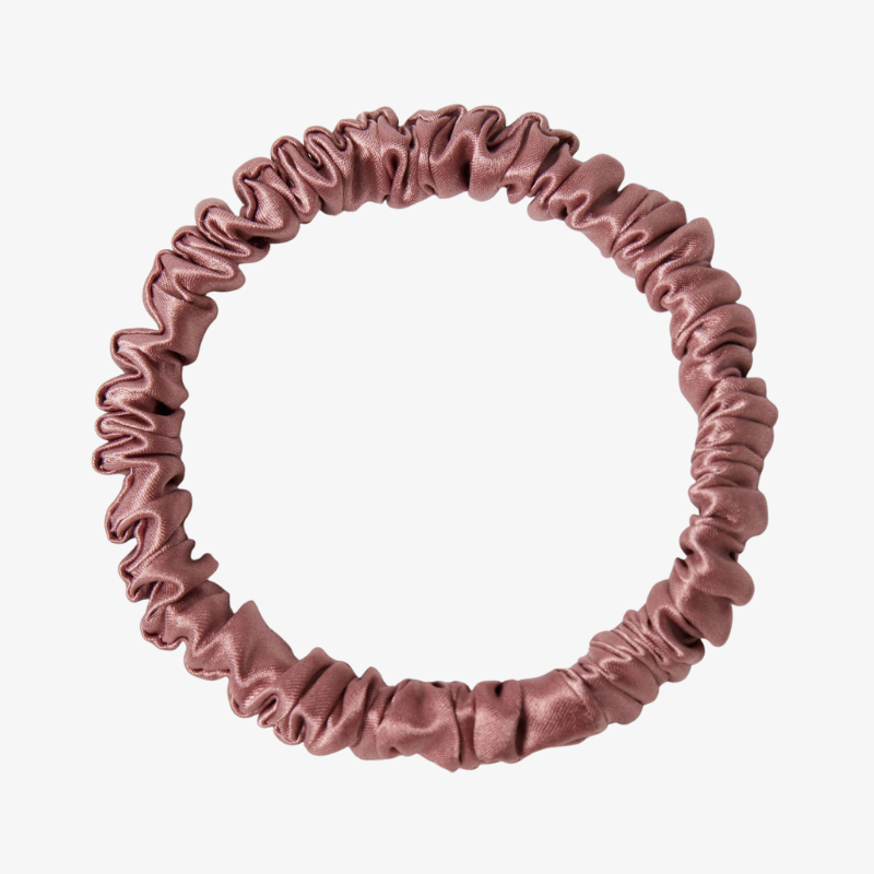 19 Momme 100% Mulberry Silk Hair Scrunchie – 1cm