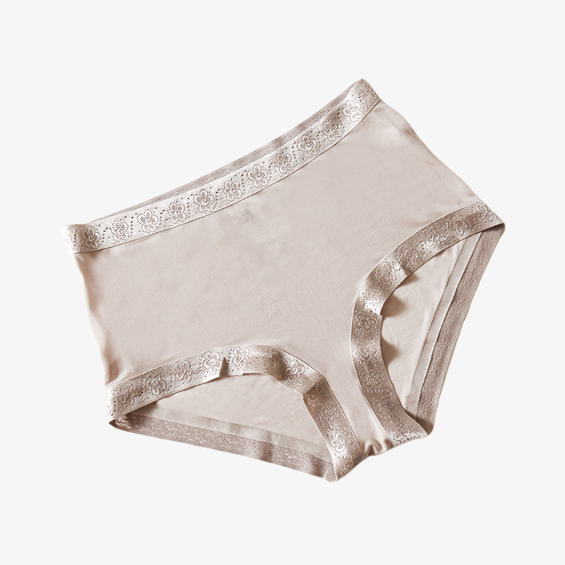 Silk Lace Seamless Panties