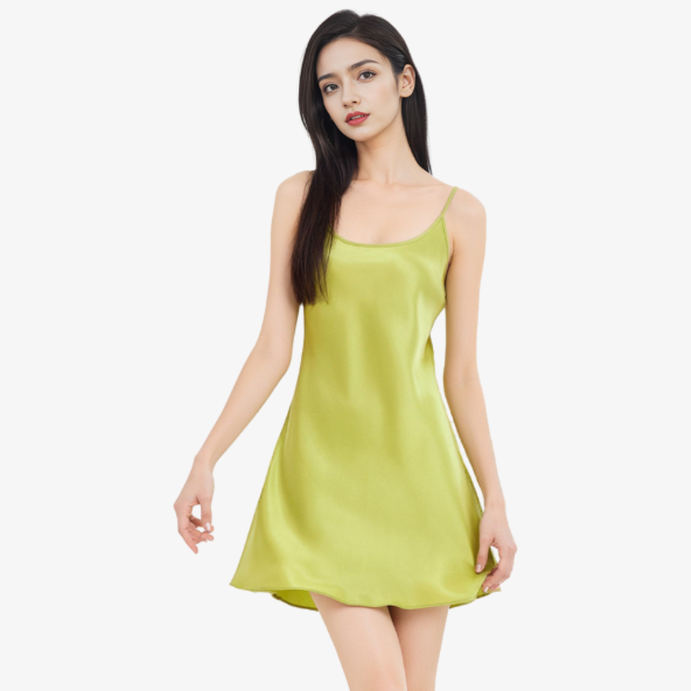 19 Momme 100% Mulberry Silk Camisole Nightdress