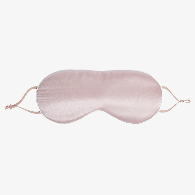 16 Momme 100% Mulberry Silk Sleep Mask with Ear Straps