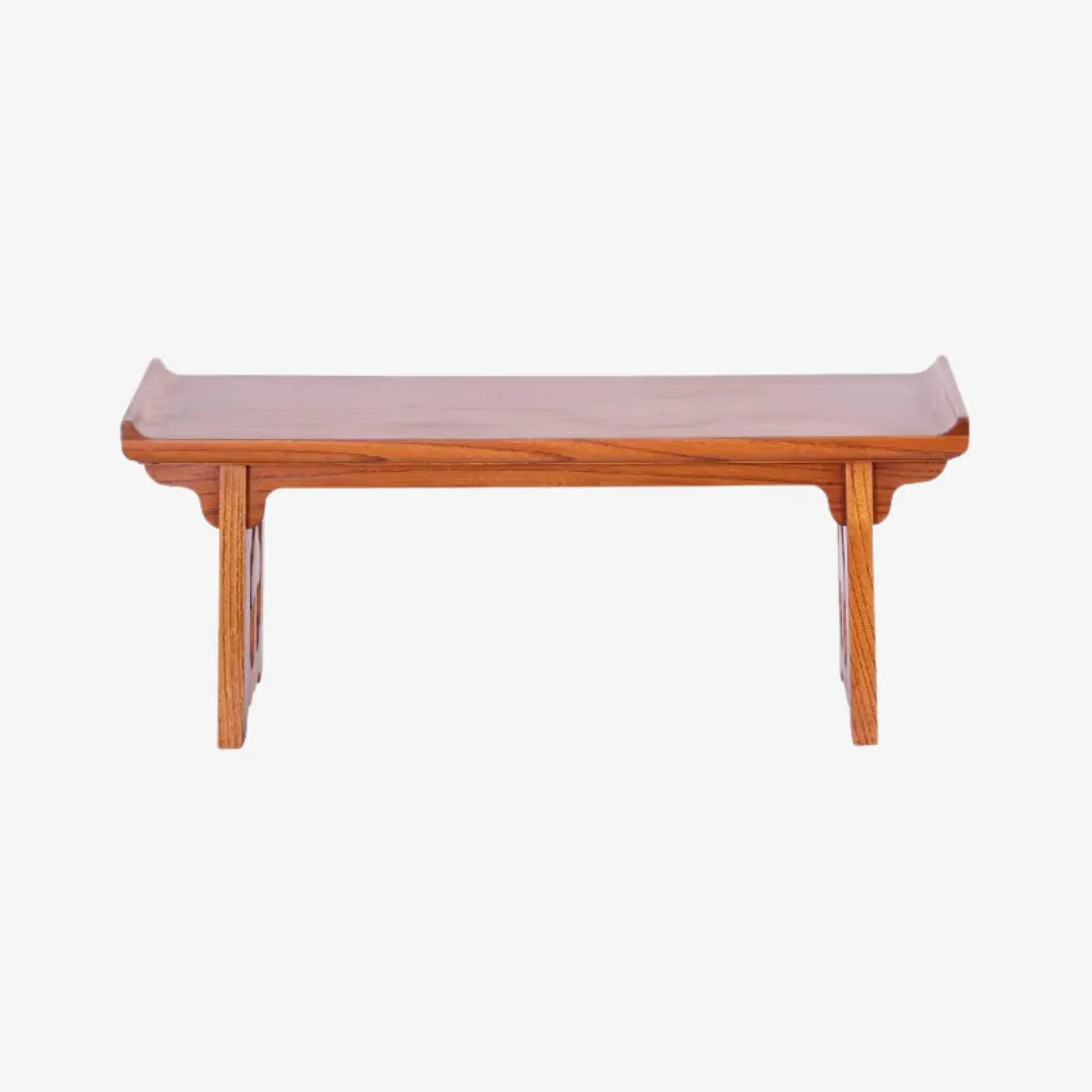 Handmade Mini Table with Up-turned Ends