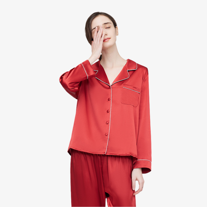 19 Momme 100% Mulberry Silk Pajama Set