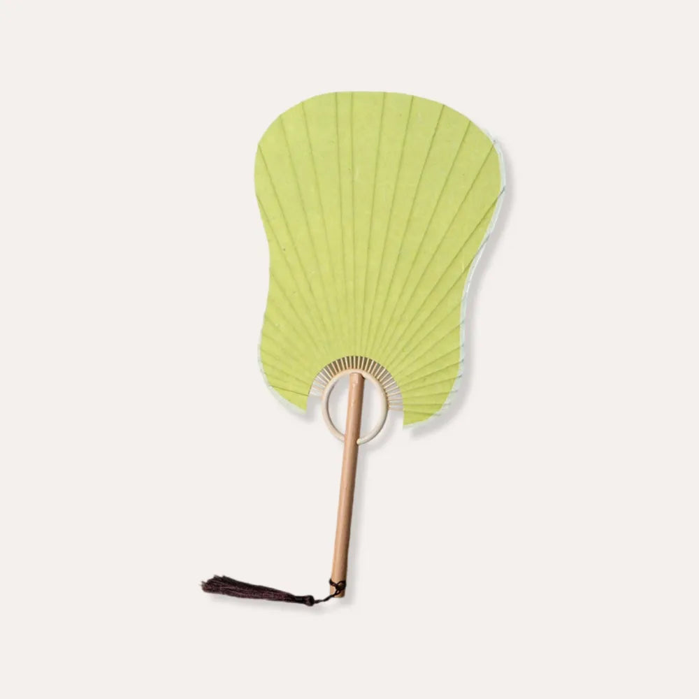 Premium Japanese Hand Fan DIY Painting Kit Blank Artisan Craft Gift