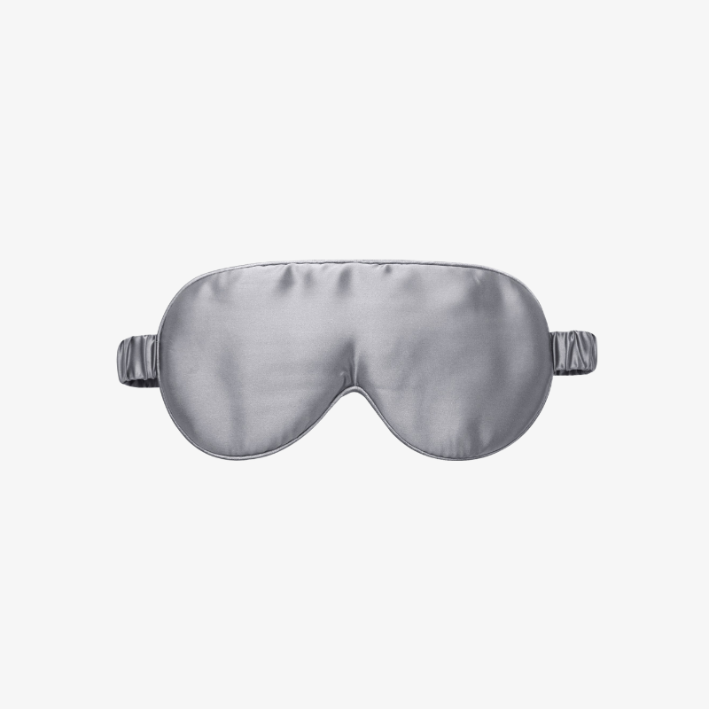 100% Mulberry Silk Sleep Mask - Gray