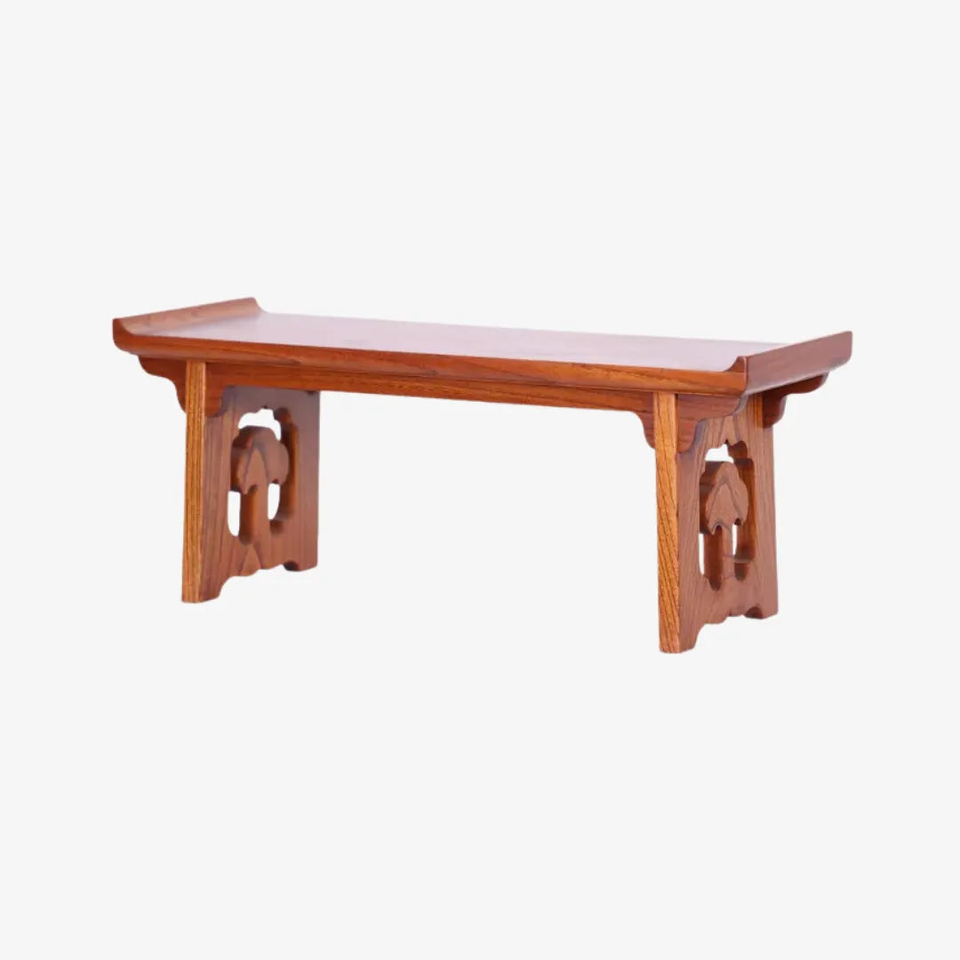 Handmade Mini Table with Up-turned Ends