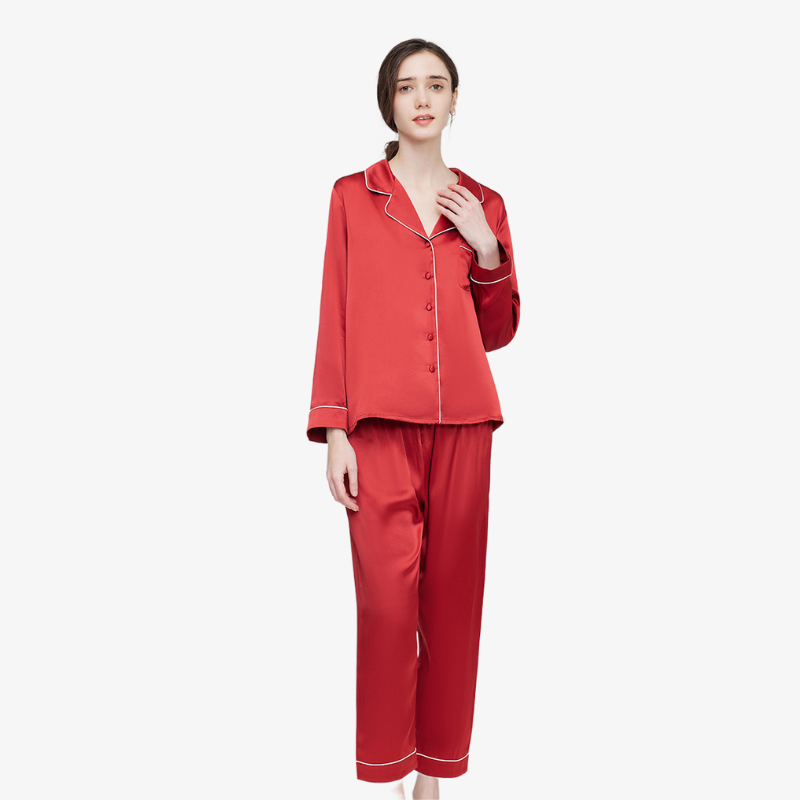 19 Momme 100% Mulberry Silk Pajama Set