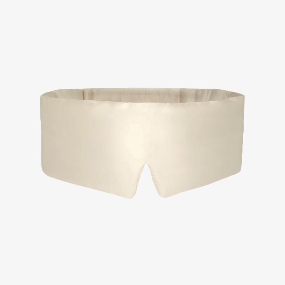 Champagne 100% Mulberry Silk Deep Sleep Mask