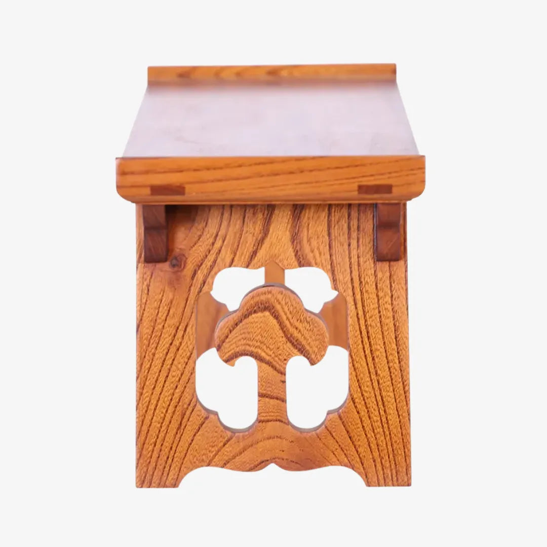 Handmade Mini Table with Up-turned Ends