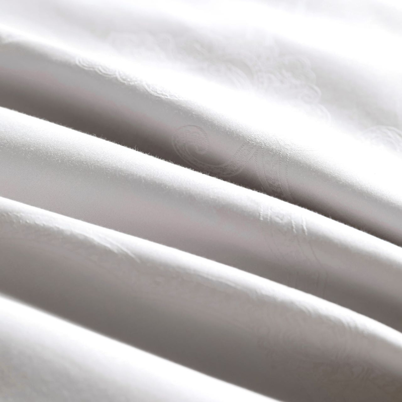 Gray 80s Cotton 100% Mulberry Silk Duvets