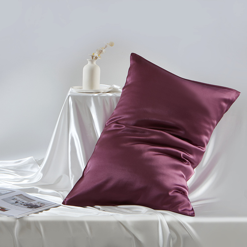 19 Momme 100% Mulberry Silk Double-Sided Pillowcase