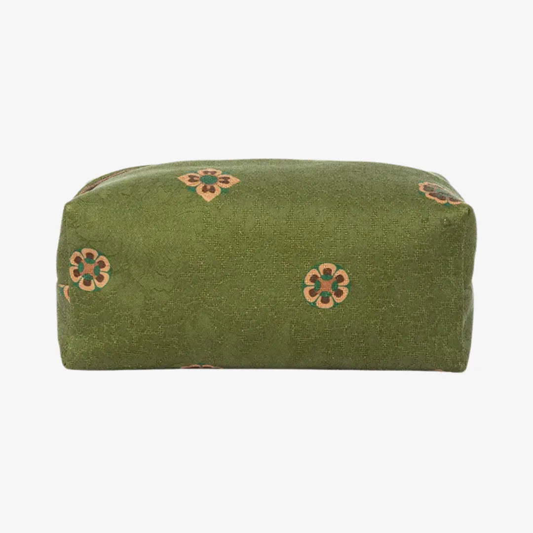 Chinese Gardern Style Plant Dyed Silk Tissue Box Cover