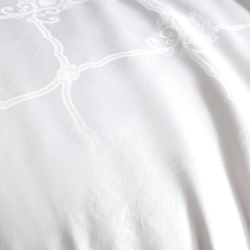 Gray 80s Cotton 100% Mulberry Silk Duvets