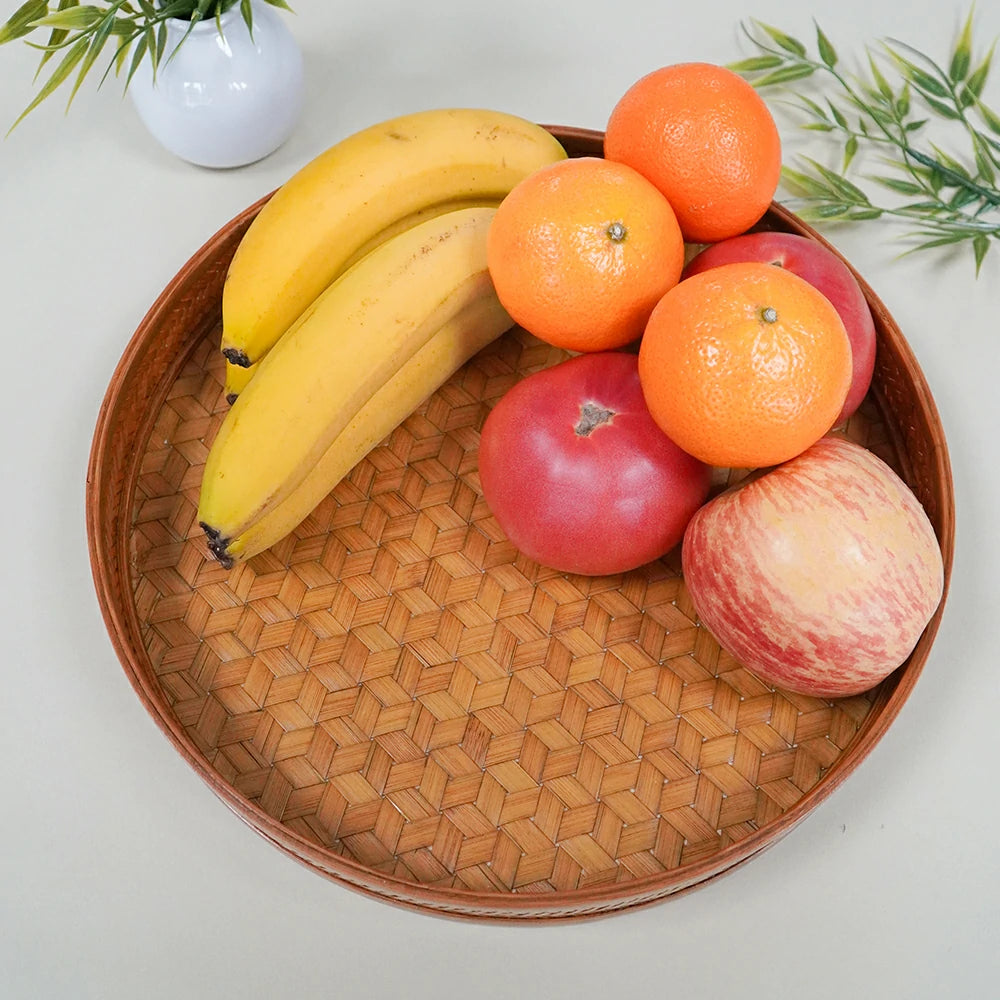 Handmade Bamboo Fruit Tray