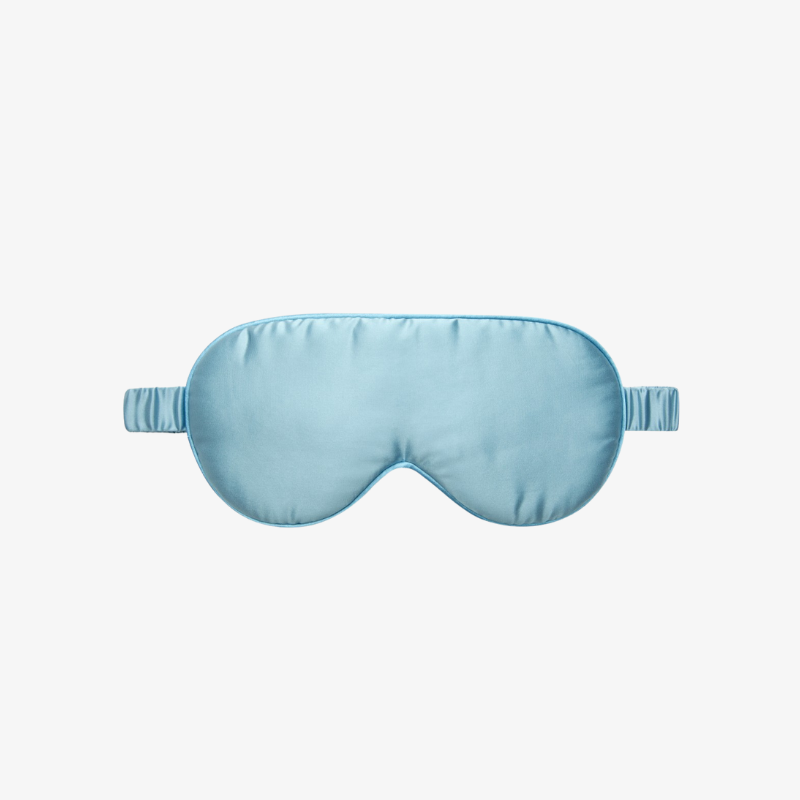 100% Mulberry Silk Sleep Mask - Sky Blue