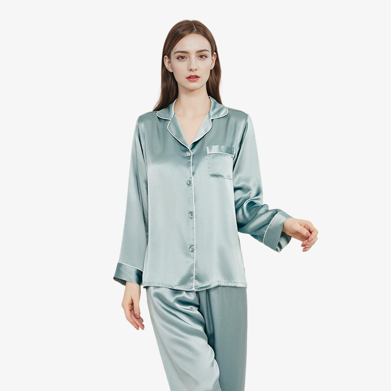 16 Momme 100% Mulberry Silk Pajama Set