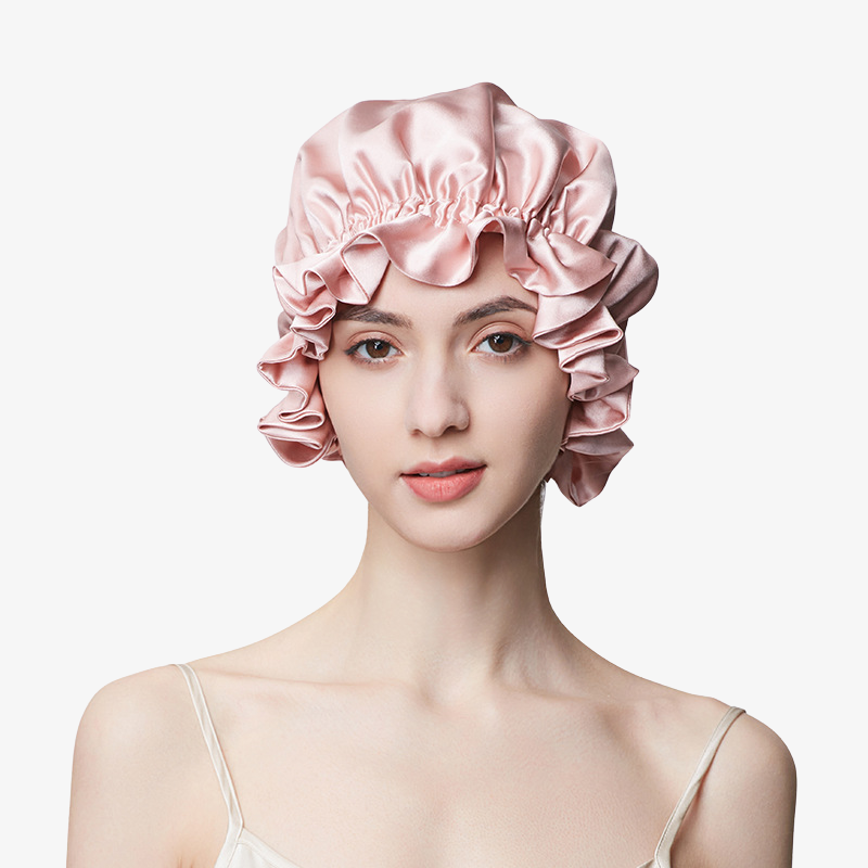 19 Momme 100% Mulberry Silk Sleep Cap – Elastic Closure
