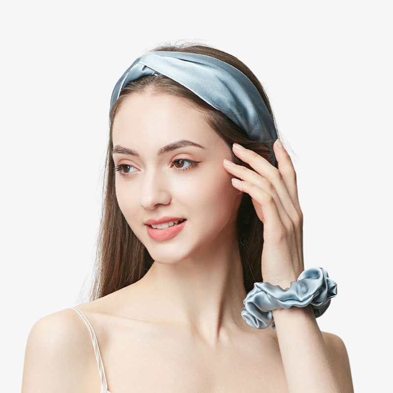 19 Momme 100% Mulberry Silk Double-Layer Headband