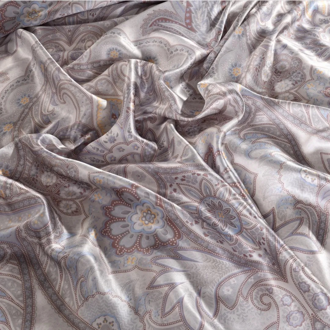 16 Momme 100% Mulberry Silk ‘Midsummer Serenity’ Pillowcase