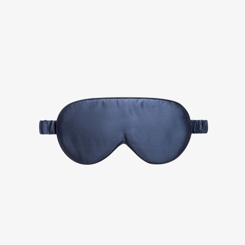 100% Mulberry Silk Sleep Mask - Dusty Blue