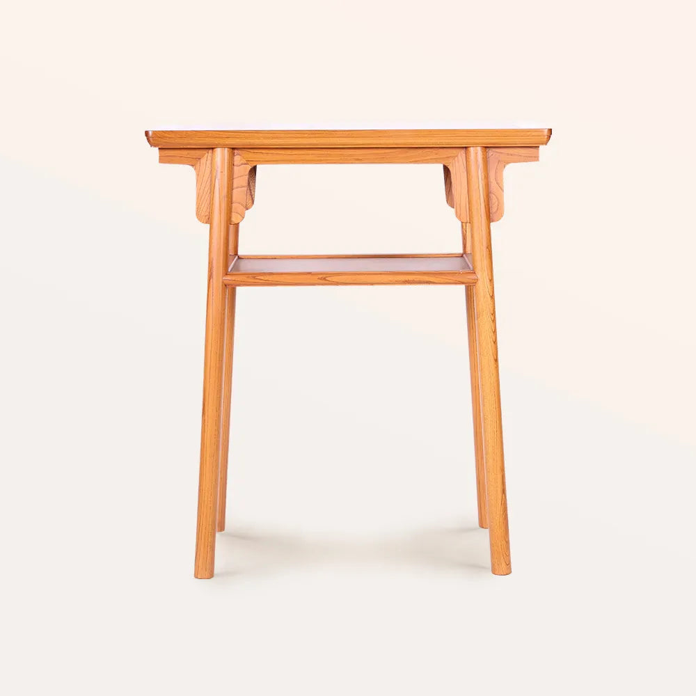 Handmade Two-tier Small Wine Table